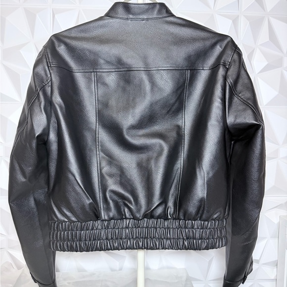 🖤Guess Black Leather Jacket - Picture 2 of 5